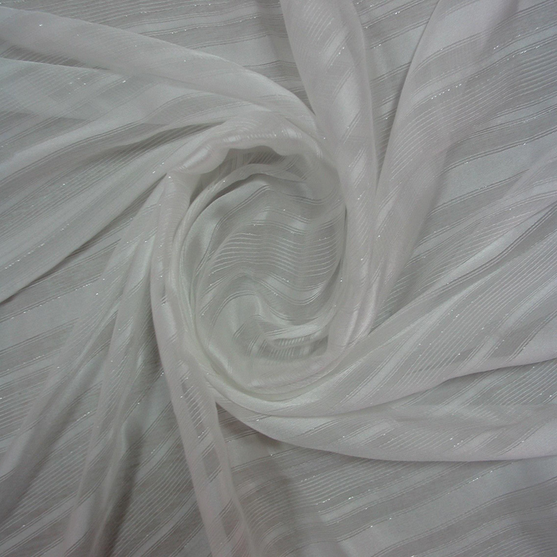 SF2-S3267 CRINKLE GGT WITH SATIN STRIPE