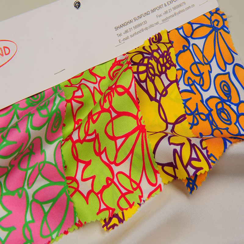 SF2-13151 SILK TWILL PRINTING