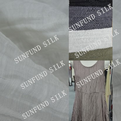 Silk Linen Crepe