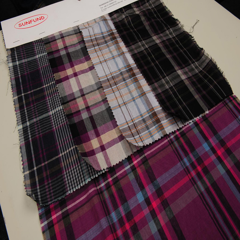SF2-S2255 YARN DYED MULTICOLOR CHECK