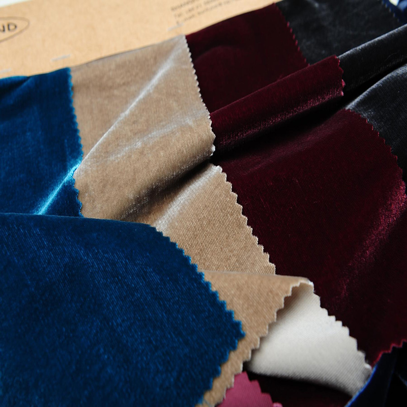 SF2-S2317 SILK VISCOSE VELVET STRETCH