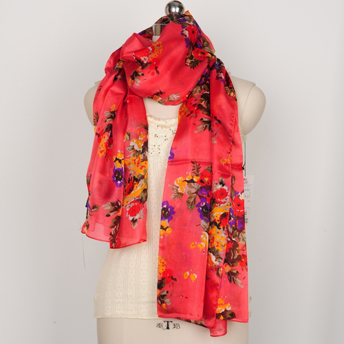 Silk Paj Printing Scarf