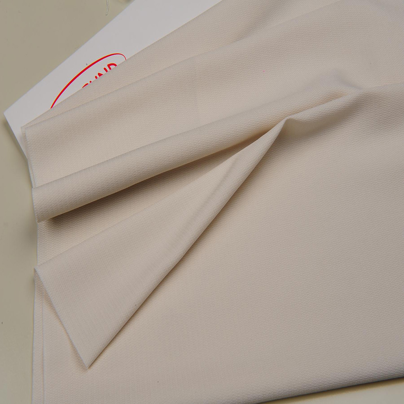 SILK VISCOSE JACQUARD SPANDEX