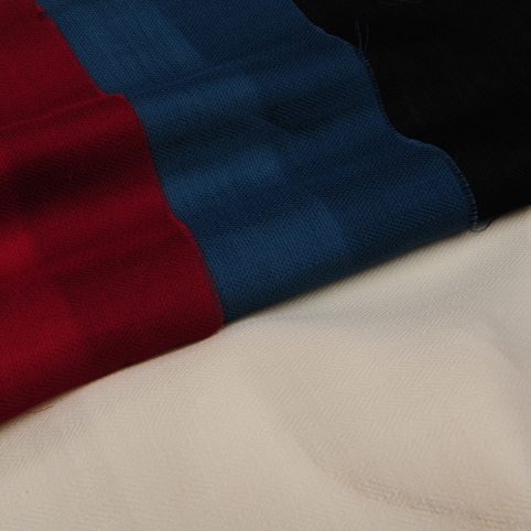 SF2-S3038 SILK WOOL ZIG ZAG VOILE