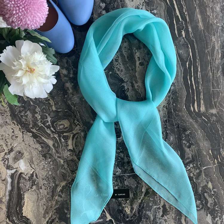 silk chiffon scarf