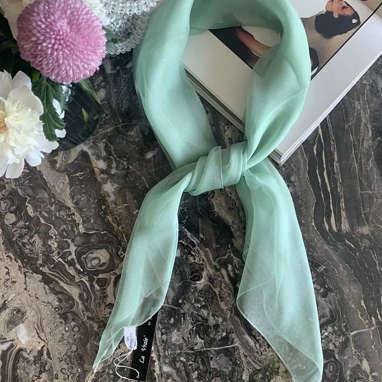 silk chiffon scarf