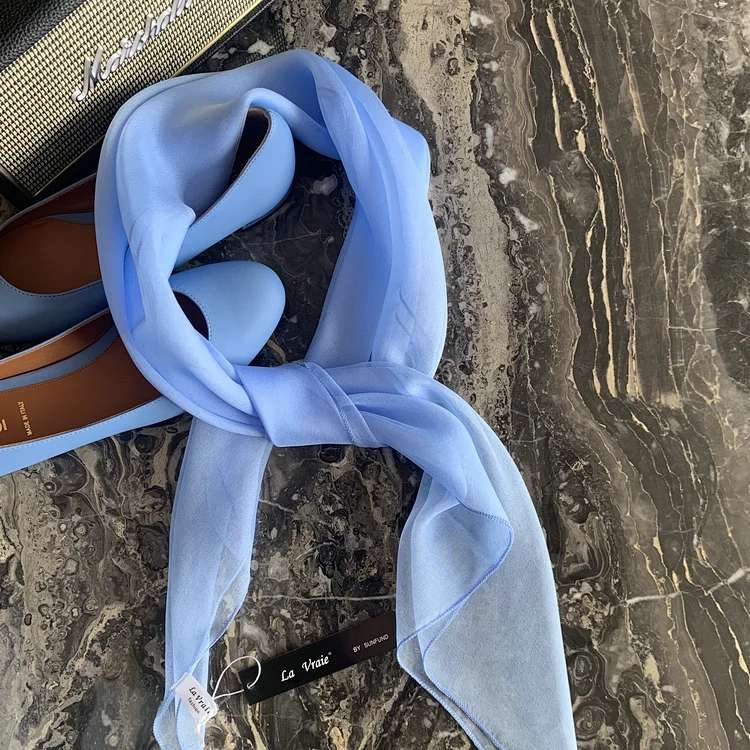 silk chiffon scarf