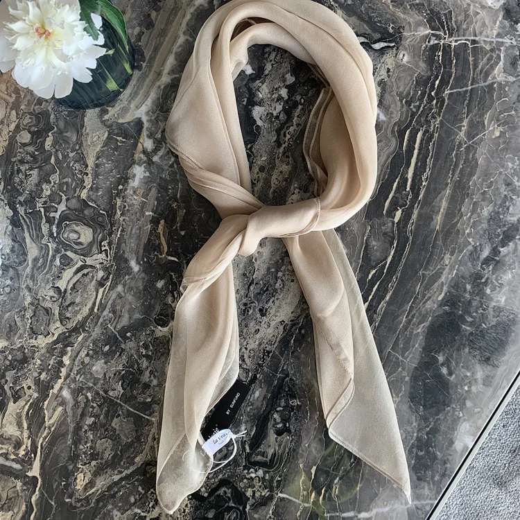 silk chiffon scarf